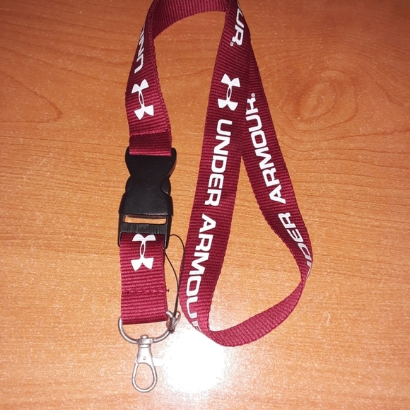 Brand New Under Armour Purple Logo Lanyard - Picture 3 of 6